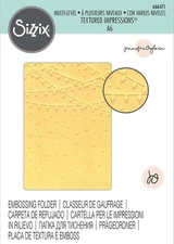 Sizzix stars & lights 3d embossing folder