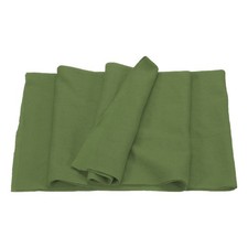 47" Elastic Cuffs Ribbed Trims Cotton Fabric Knit Rib, 20" Light Green