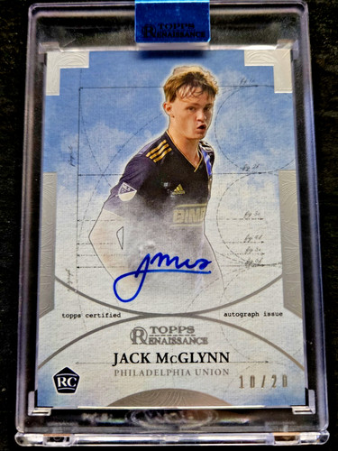 2022-23 Jack McGlynn Topps Renaissance Engravement Autographed Rookie /20 SEALED