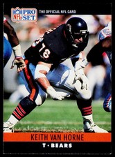 1990 Pro Set #58 Keith Van Horne