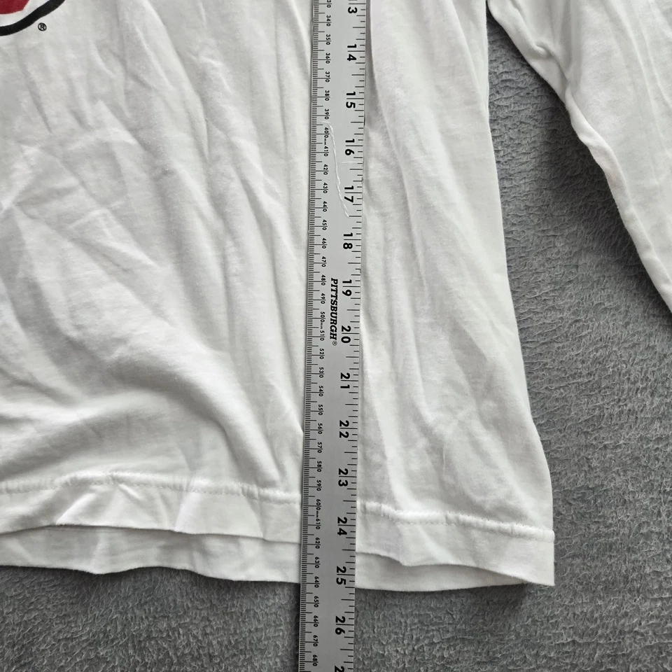 VINTAGE University Of Utah Utes Women Shirt L White Jansport Long Sleeve NWT - Image 3 of 4