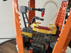 LEGO Exo-Force: Sentai Fortress 7709 incomplete, see video