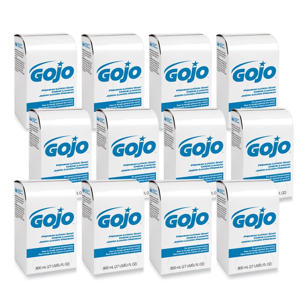 GOJO 910612CT 800 мл Премиум - лосьон с добавлением мыла - водопада 12 шт 12190₽