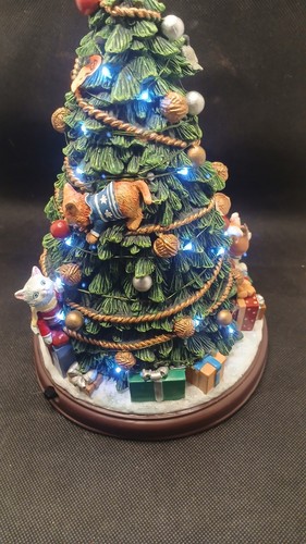 Bradford Exchange Jurgen Scholz A Purrrfect Christmas Tree 2019 - Imagen 3 de 4
