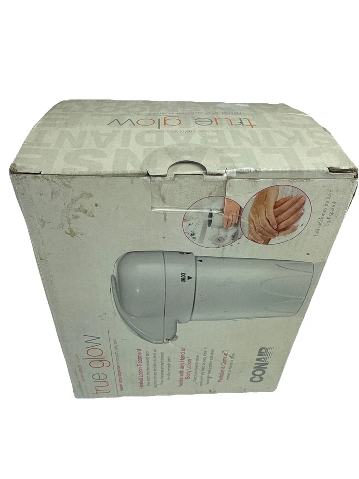 De colección Conair True Glow Dispensador de Loción Térmica Cuerpo Suave Piel Sedosa Nuevo Foto 3 de 4