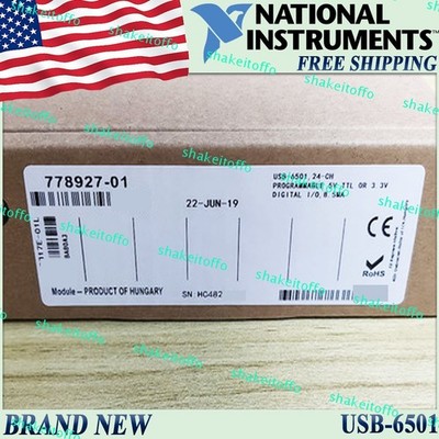National Instruments USB-6501 Data Acquisition Card NI US Stock SameDay FreeShip