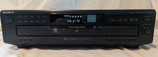 Sony CDP-CE215 5 CD Changer NO REMOTE TESTED WORKS