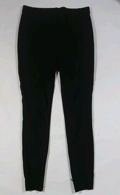 M.M. LaFleur The Foster Pants Size 6 Black Career Elevated Essential Ankle Zip 