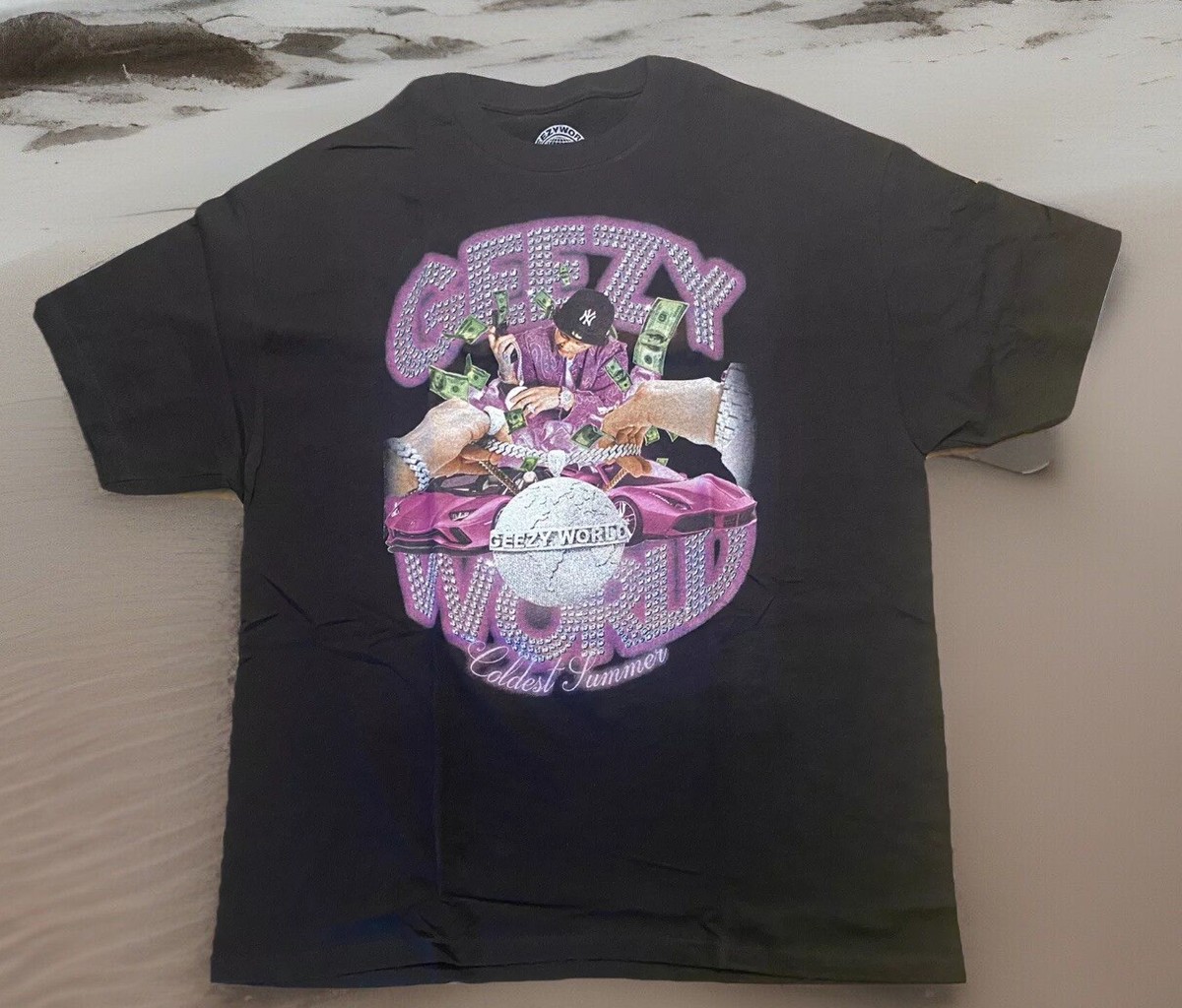 GEEZY World New T-Shirt Rap Coldest Summer XXL OhGeesy OH Geesy