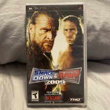 WWE Smackdown Vs. Raw 2009 - PlayStation Portable (Psp) Complete w/ Manual