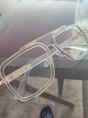 Dita LXN-EVO  Clear Gold  Sunglasses No Case 