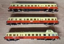 Autorail HO JOUEF X3800 PICASSO + REMORQUE  ET FAUSSE MOTRICE