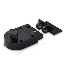 Jimmy Proof Deadbolt Lock with Keyed (Black)