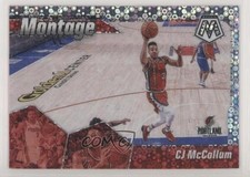 2019-20 Panini Mosaic Montage Fast Break Silver Prizm CJ McCollum #29 03hz