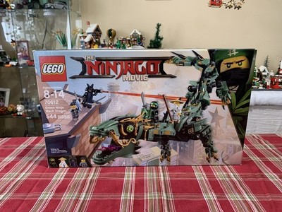 LEGO The LEGO Ninjago Movie 70612 Green Ninja Mech Dragon Brand New Sealed Rare