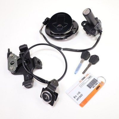 KTM RC125 Genuine OEM Ignition Key Set Lock Set Motorcycle Parts one item only
