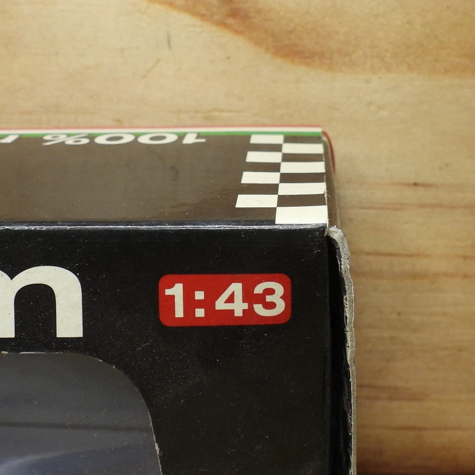 BRUMM BUGATTI 57SC (ATLANTIC) COUPÉ 1:43 DIECAST R087 France Blue 100yr Anniv - Image 3 of 4