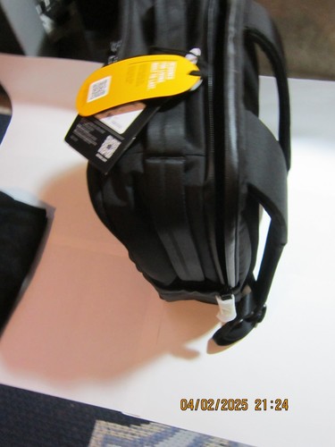 NEW - tomtoc Voyage T50 Black Laptop Backpack 20L Techpack Workpack Work School - Photo 3/4