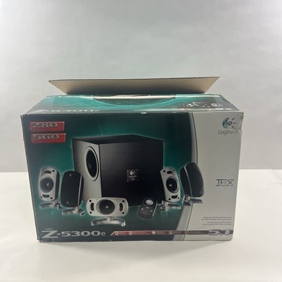 Logitech Z-5300e 5.1 THX Surround Computer Speakers Subwoofer