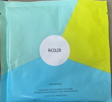 2 R Color Snowfall Ammonia Free Powder Lightener Packets 2oz NEW FREE SHIPPING