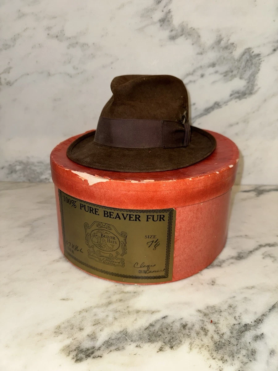 Beaver Vintage Hats for Men for sale - eBay