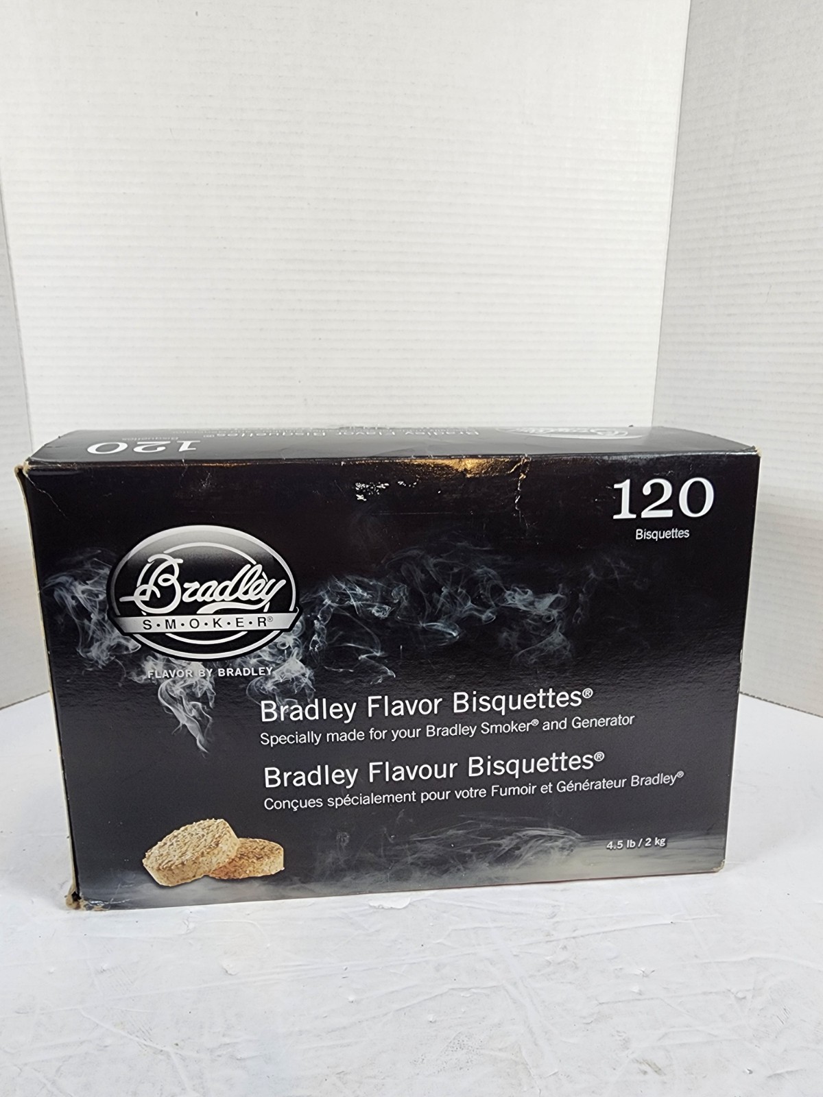 Bradley Smoker Bisquettes 120 Pack - Hickory