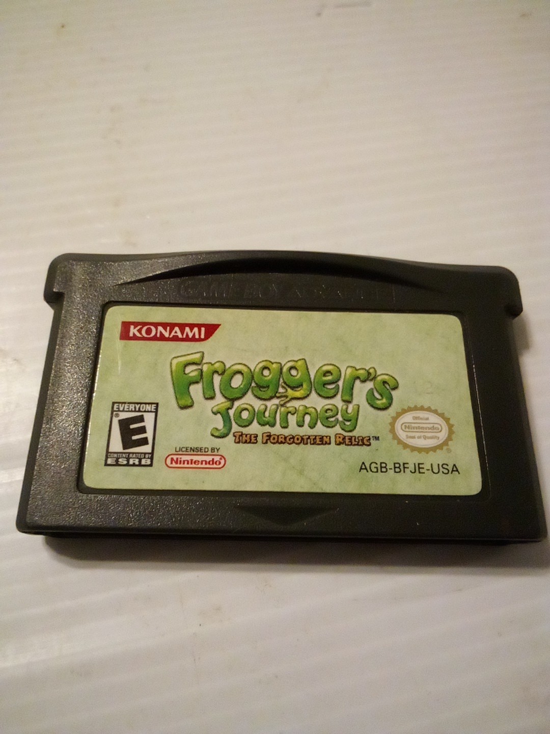 Frogger's Journey: The Forgotten Relic(Nintendo Game Boy Advance, 2003)Authentic