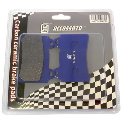 RECESSED BRAKE PADS POSTER. FOR YAMAHA XV 1600 A WILD STAR 1999 > 2007 ZXC
