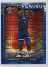 2024-25 Topps Chrome Blue Sonar Refractor /125 Rob Dillingham #165 p8v