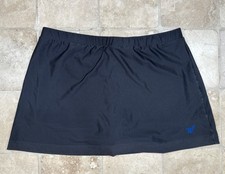 Varsity Spirit Cheer Cheerleading Warm Up Practice Skirt Skort Adult Small Black