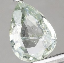 0.79ct Pear 7x5.2mm Natural Unheated Tanzanian Light Green Sapphire, Tanzania✨