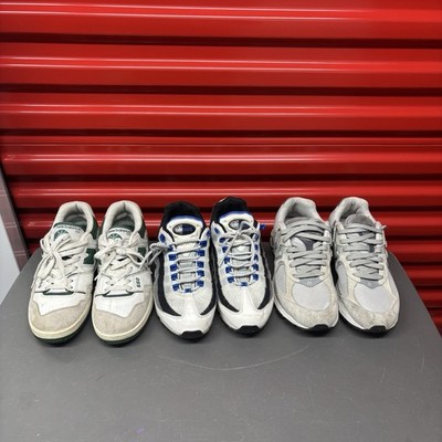 Lot Of 3 Size 8 Men s Shoes Nike Air Max 95 New Balance 550 2002R