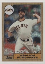 2017 Topps Silver Pack 1987 Design Chrome Madison Bumgarner #87-MB 5m0