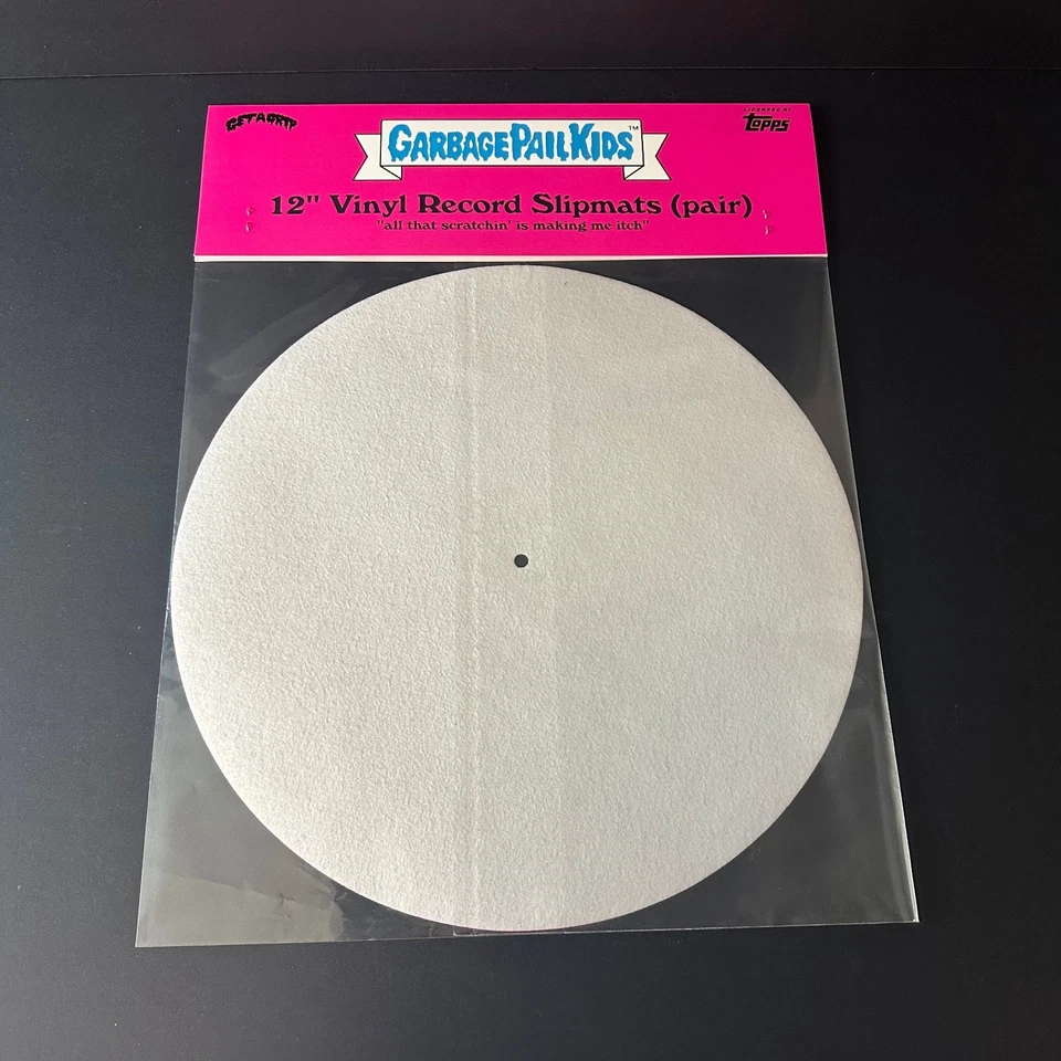 Garbage Pail Kids GET A GRIP 2025 12" Vinyl Record Slipmat (pair) - Image 2 of 3