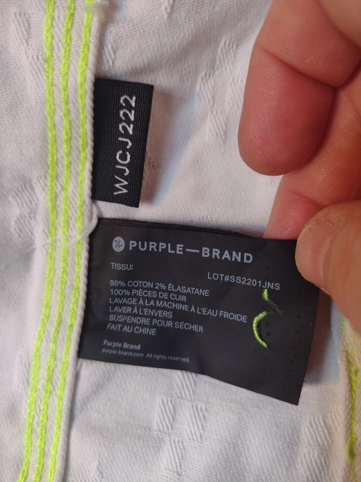 Chaqueta de jean marca púrpura, nueva con etiquetas. Foto 4 de 4