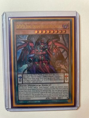 D/D/D Zero Doom Queen Machinex DOOD-DE003 Ultra Rare Near Mint