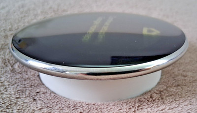 Google Nest Learning Thermostat 4th Gen THERMOSTAT ONLY Polished Silver No Base