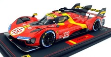 BBR 1/18 Scale P18226 - Ferrari 499P Hypercar 2022 Le Mans #50 Launch