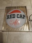 Vintage Carlings Red Cap Ale Beer Light Up Sign working