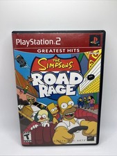 The Simpsons Road Rage (Playstation 2 PS2) Complete CIB w/Manual & Reg Card