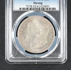 AU Detail 1878 7/8TF PCGS Morgan Silver Dollar $1 Circulated US Coin Cleaned