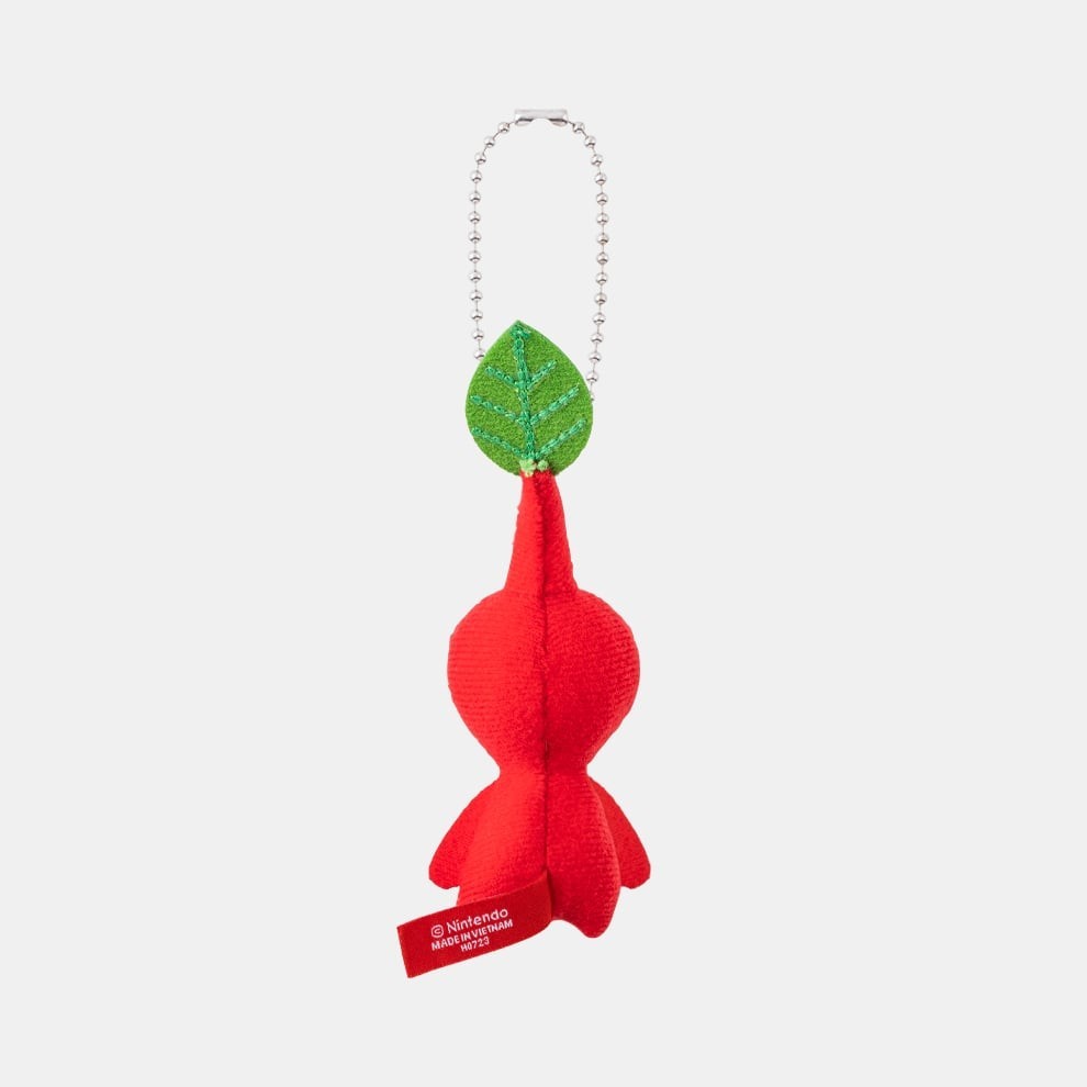 Official Nintendo Store Japan Red Pikmin Plush Mascot Keychain