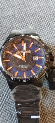 Roberto Cavalli by Franck Muller Herren-Analogquarzuhr Ref. 1G182.6