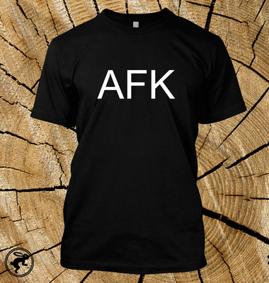 AFK Away From Keyboard T-Shirt lustig Gaming Gamer Programmierer Tee