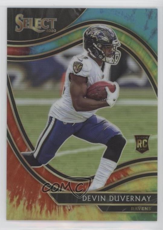 2020 Panini Select Field Level Tie-Dye Prizm 16/25 Devin Duvernay Rookie RC 0l1q