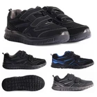 Mens Slip On Lightweight Trainers with Hook & Loop Touch & Close Fastening