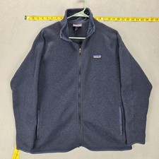 Patagonia Jacket Mens XL Blue Fleece Full Zip Outdoor Windbreaker STY 25543SP20