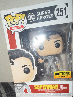 Funko Pop! DC Super Heroes Superman Flashpoint Hot Topic Exclusive #251