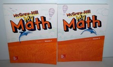 McGraw Hill My Math Grade 3 2018 Vol 1 2 Student work text Set FREE SHIPPING