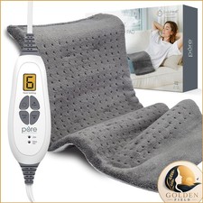 Pure Enrichment PureRelief XL Heating Pad - 12" x 24" Electric Heating Pad Back